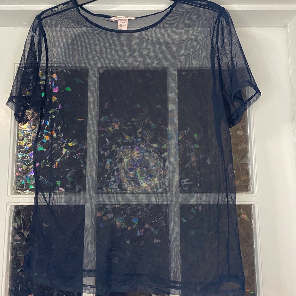 Size medium Victoria’s Secret mesh t shirt